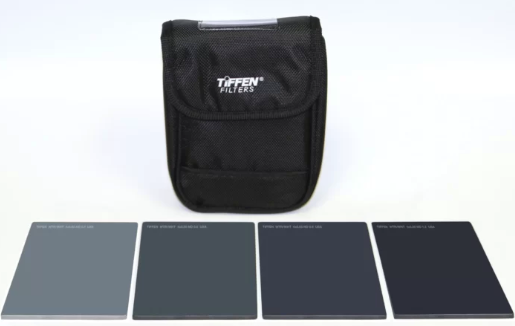 Tiffen filter set with carrying case