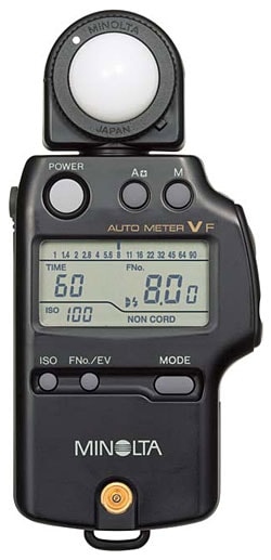 Minolta Auto Meter VF light meter