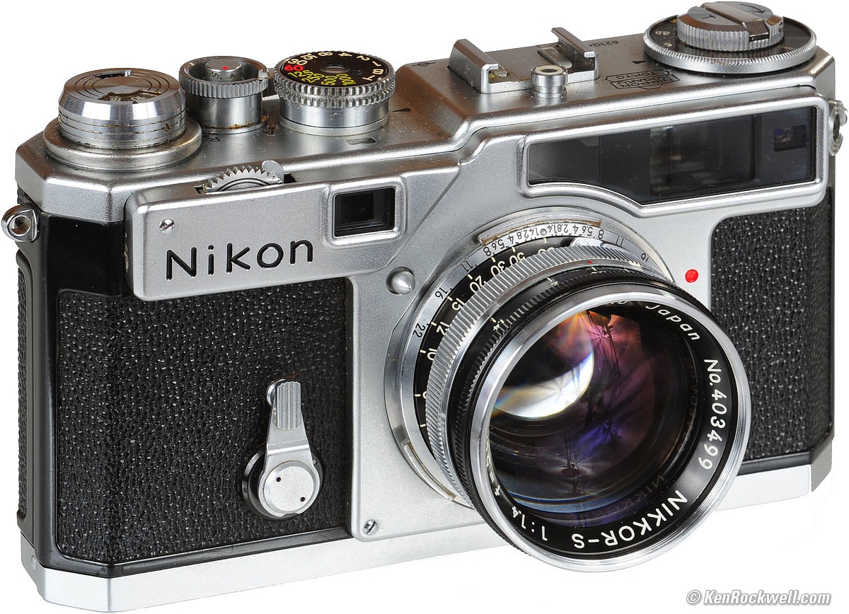 Nikon SP vintage rangefinder camera