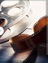 Film reels and camera film strip