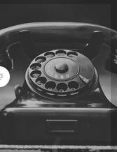 Vintage rotary telephone