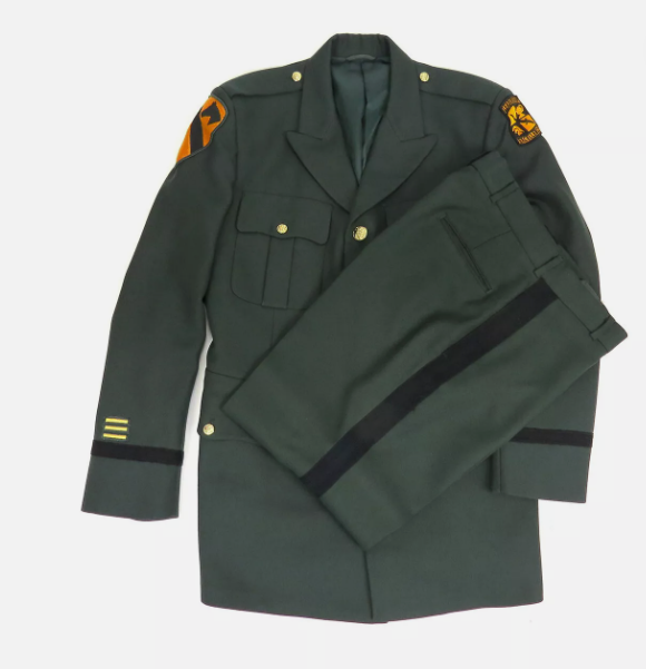 US Army 1970s dress uniform jacket and trousers