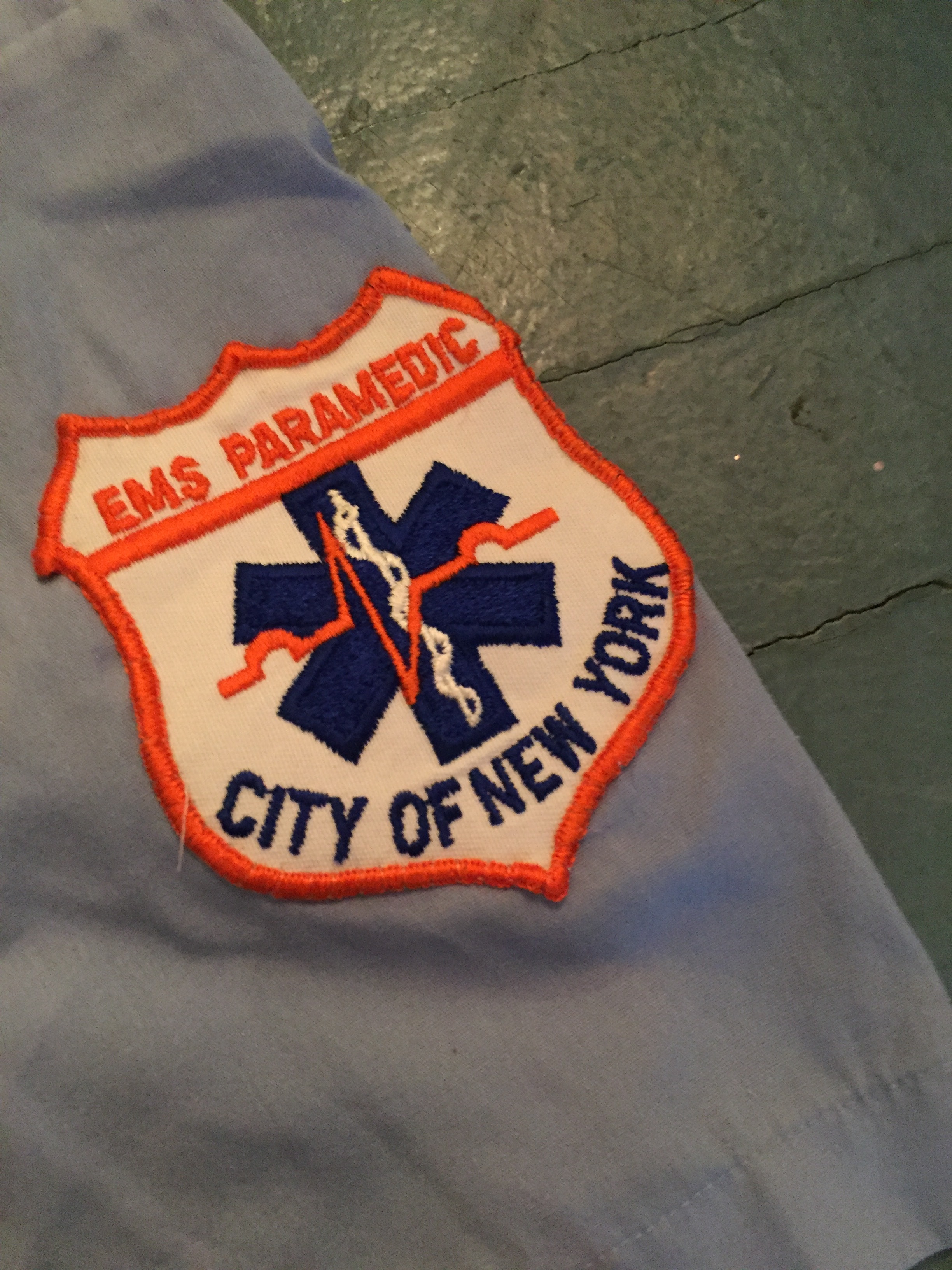 City of New York EMS Paramedic patch